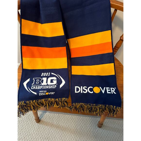 2021 Big Ten Conference Discover Card Scarf - Picture 7 of 9